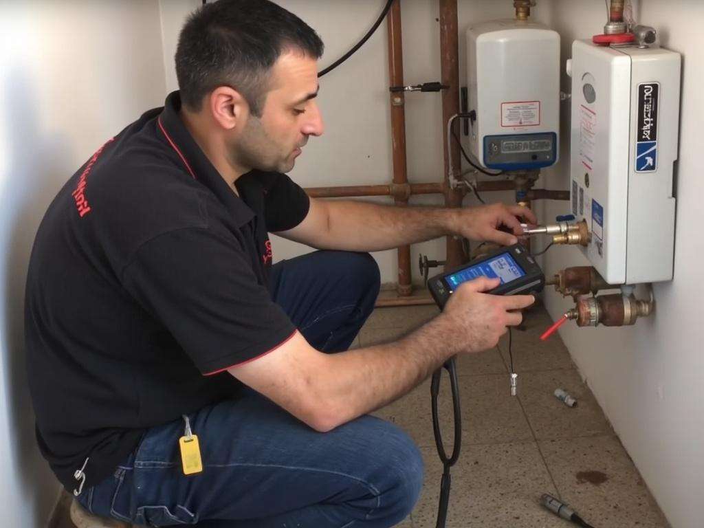 קובי האינסטלטור מטפל באתגרים טכניים במערכת סולארית