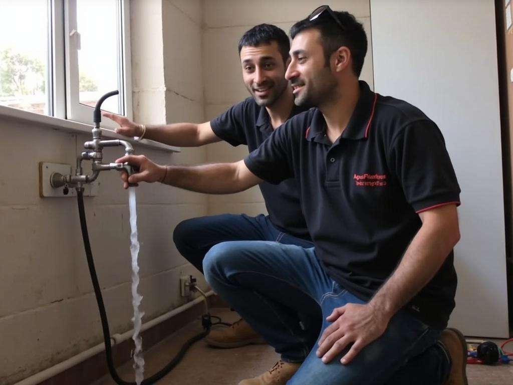 קובי האינסטלטור מציג תוצאות העבודה