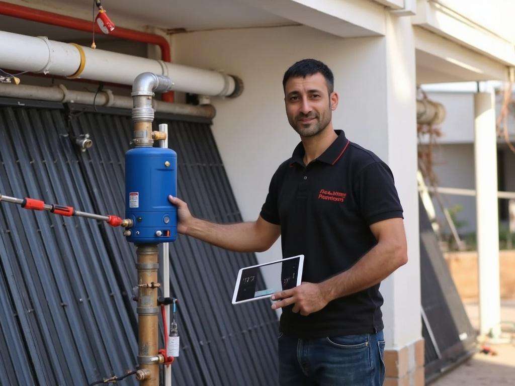 קובי האינסטלטור מציג מערכת סולארית משופצת
