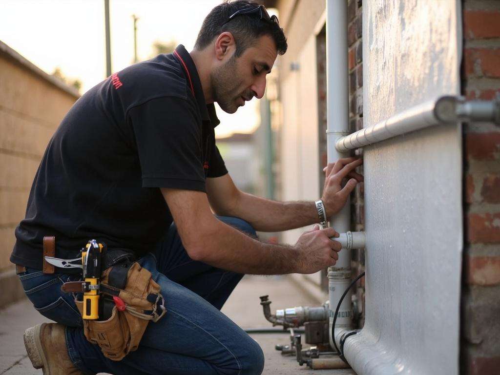 קובי האינסטלטור מתקין בידוד חדש במערכת סולארית