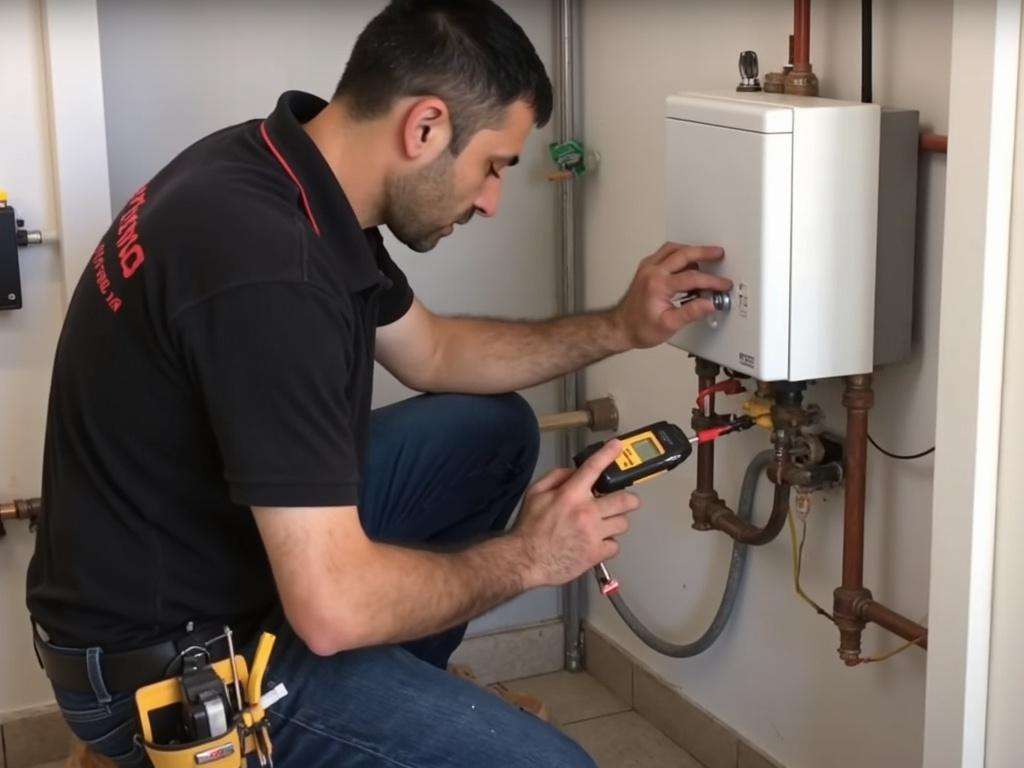 קובי האינסטלטור מכייל תרמוסטט דיפרנציאלי חדש