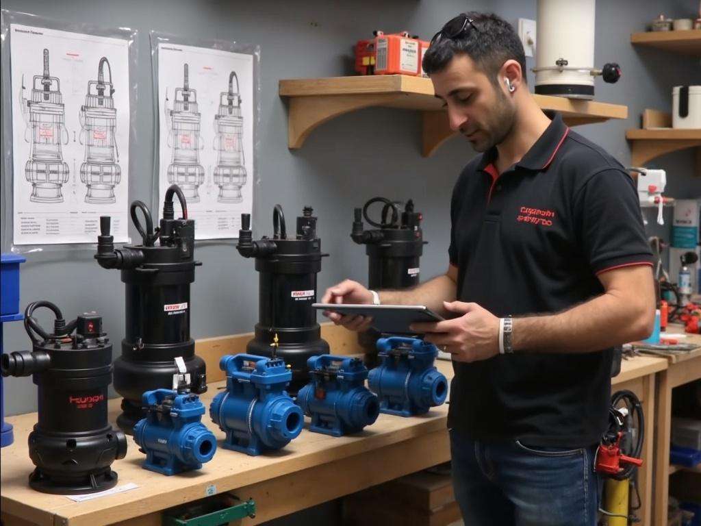 קובי האינסטלטור בוחר משאבה טבולה מתאימה