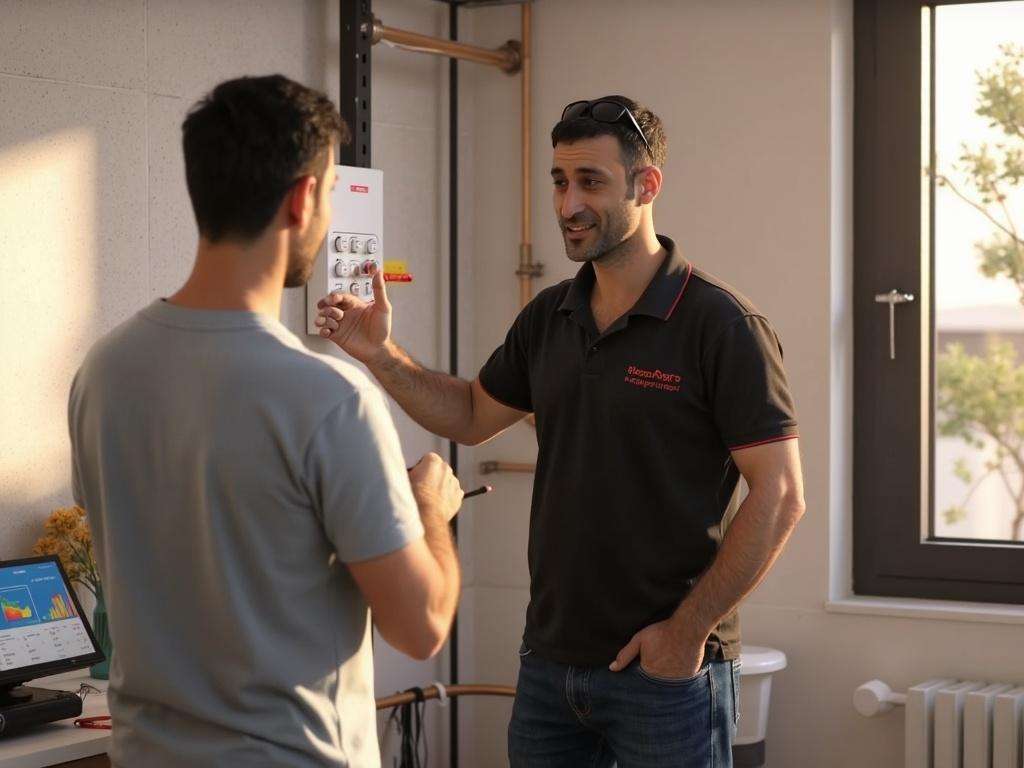 קובי האינסטלטור מסביר על שימוש יעיל במערכת סולארית