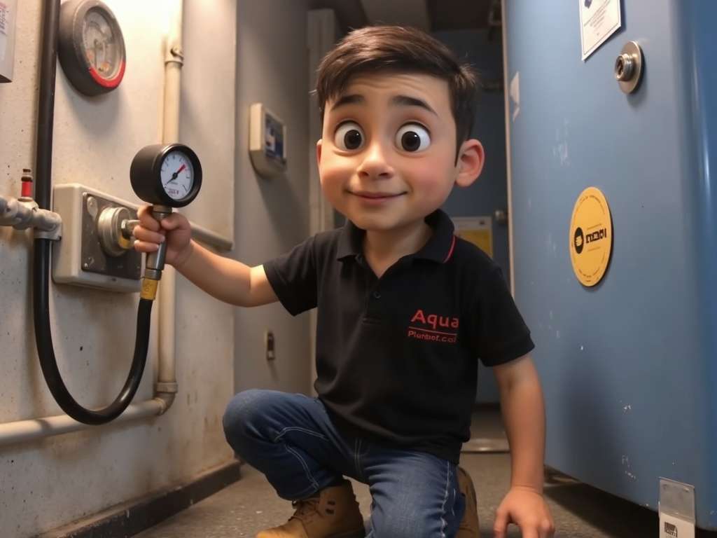 אינסטלטור מומחה קובי מכוון לחץ מים