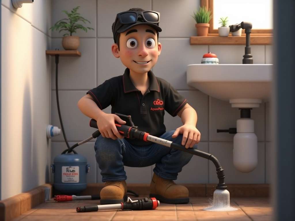 קובי מ-AquaPlumber מנקה שומנים בלחץ