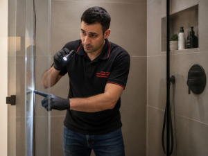 תחזוקת חדר אמבטיה, בדיקת איטום סיליקון, מניעת רטיבות, שיפוץ אמבטיה